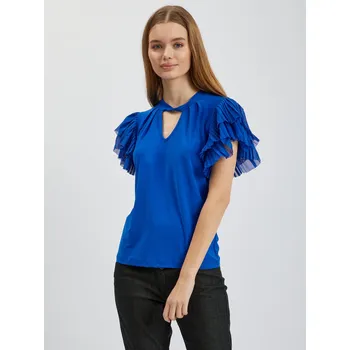 Dámské oblečení Orsay Modrá dámská halenka - Dámské Orsay modrá 2247019