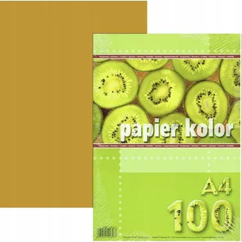 Kancelářský papír Kancelářský papír Kreska - sada barevných listů, blok, mix barev, formát A4, 80g, 100 listů