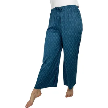 Dámské kalhoty NOVINKA- Stylové volné kalhoty - tyrkysové