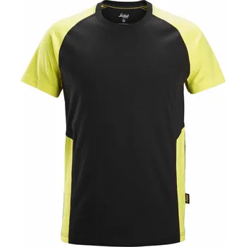 Pánské tričko SNICKERS černé pánské raglánové triko 100% Ba M