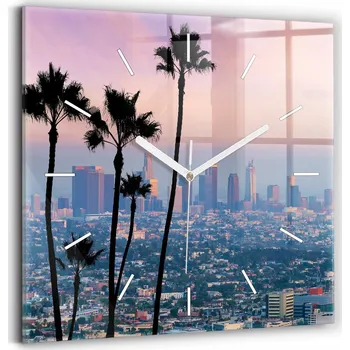 Hodiny Nástěnné hodiny Wallfluent černé 30 cm