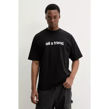 Pánské oblečení Bavlněné tričko Vans VN000P4YBLK1 černá 99X, vel. S