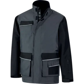 pracovní bunda Pracovní bunda Delta Plus PALMA Barva: Šedá/ Černá, Velikost: L