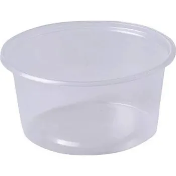 Jednorázové nádobí Kelímek na dressing PP transparentní 100ml+víčko PP/ 1000ks