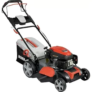 Sekačka DEDRA DED8724Q-46L benzínová sekačka s pojezdem, LONCIN 2,9kW, 46cm, centrální stav.výšky, koš 60l