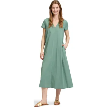 Dámské šaty Vera Mont dámské letní dlouhíé šaty 6660/4016 5556 Zelená 38