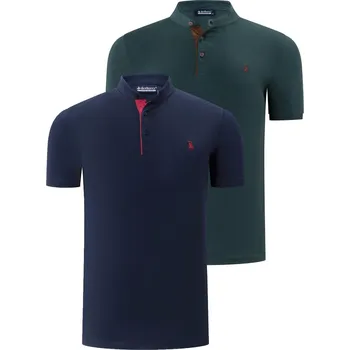 Pánská košile Pánská polokošile dewberry dewberry modrá 2179958