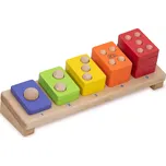 Wonderworld Dřevěná skládačka barevné počty