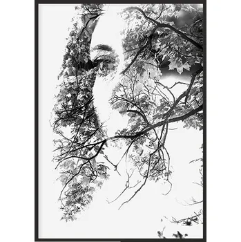 Obraz OBRAZ V RÁMU / PLAKÁT 53x73 cm Dívka P1247