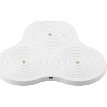 Svíčka Dokovácí stanice pro dobíjecí svíčky do zásuvky Sirius Deco Power, 3 místa | bílá