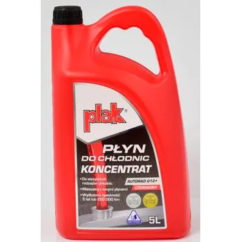 Nemrznoucí směs do chladiče Kapalina chladící 5L AUTORAD G12+ růžová PLAK -35°C