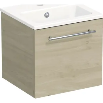 Koupelnový nábytek Koupelnová skříňka s umyvadlem Intedoor TRENTA 40 cm dub kendal přírodní TRE MINI 40 1Z S 70