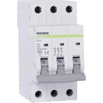 Jistič Jistič Noark 110747 3P, B, 16 A, 6 kAm, slim