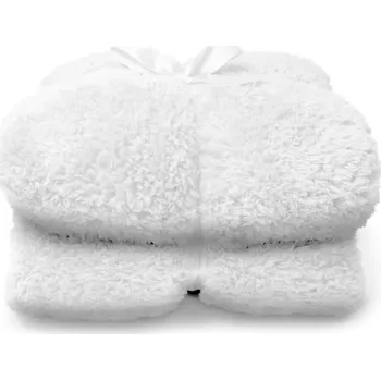 deka Unique Living - hřejivá deka, holubí bílá 150x200 cm