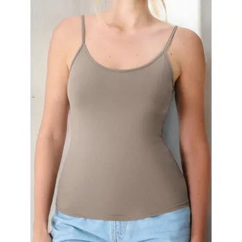 Dámské tričko Sinsay - Top - béžová - 290AI-08X - 290AI-08X-L-1