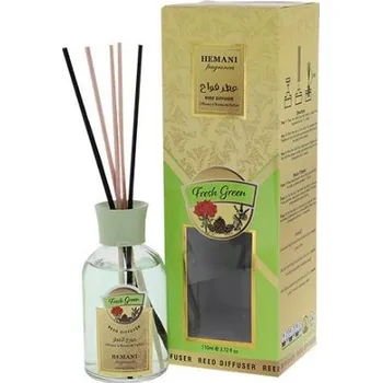 Aroma difuzér Hemani difuzér s rákosím - Zelená čerstvost 110 ml