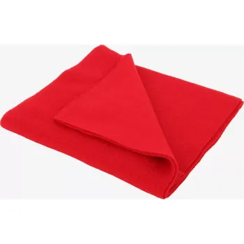 Šála Vlněná šála Červená 176x24cm