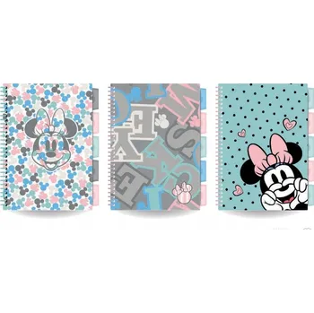 Sešit B5 s linkami Minnie Mouse CoolPack 100 listů