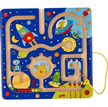 Hlavolam GOKI Magnetický labyrint Vesmír