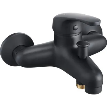 Vodovodní baterie Vanová baterie form&style Elba černá -