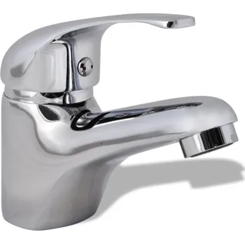 Vodovodní baterie Umyvadlová směšovací baterie zlatá 13 x 10 cm