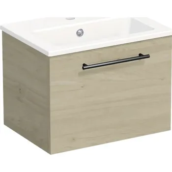 Koupelnový nábytek Koupelnová skříňka s umyvadlem Intedoor TRENTA 50 cm dub kendal přírodní TRE MINI 50 1Z B 70