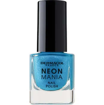 Lak na nehty NEON MANIA lak na nehty č.6 Azure aqua Dermacol - Oficiální e-shop Dermacol