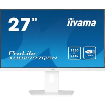 Monitor iiyama ProLite/XUB2797QSN-W2/27"/IPS/QHD/100Hz/1ms/White/3R