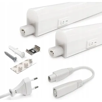 Dekorativní svítidlo 2x LED lišta pod linku, nábytková lampa 120cm 14W