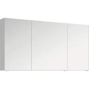 Koupelnový nábytek Zrcadlová skříňka bez osvětlení Jungborn VENTITRE 120 x 17 x 70,3 cm lesklá bílá