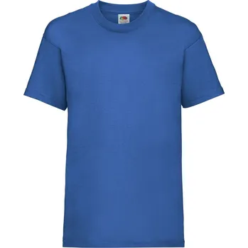 Chlapecké tričko Blue Fruit of the Loom Cotton T-shirt Fruit of the Loom modrá 2463192