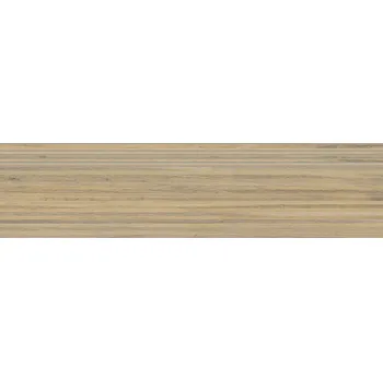 Dlažba Rako Plywood DCPVD842, schodovka, béžová, matná, 30 x 120 x 0,9 cm