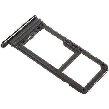 Držák SIM microSD Samsung G950 Galaxy S8 Black černý originální