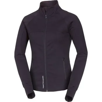 Dámská mikina Dámská mikina Northfinder CIERRA S Černá, Bílá