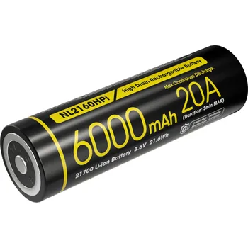 Článková baterie Nabíjecí baterie Nitecore NL2160HPi, 6000 mAh, Li-Ion