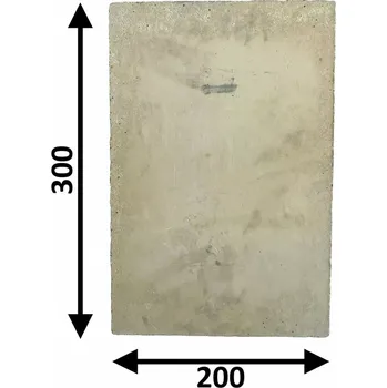 Příslušenství ke kotli Deska keramická Rojek pro kotle TKA 15, TKA 25 k adaptéru na obilí, keramika 300 x 200 mm A 15, A 15 U