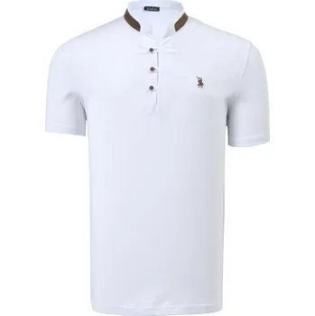 Pánská polokošile dewberry dewberry bílá 2349210