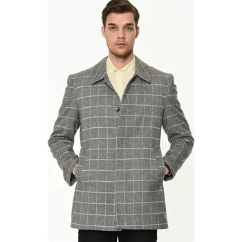 Pánský zimní kabát Pánský kabát dewberry dewberry šedá 2193469