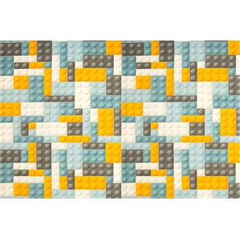 Koberec KOBEREC DĚTSKÝ PRO DĚTI BAREVNÝ VZOR KOSTKY NA FILCU NA MÍRU 100x200 cm