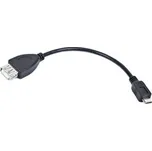 Gembird Kabel USB AF/micro BM,OTG,15cm pro tab. a tel. A-OTG-AFBM-03