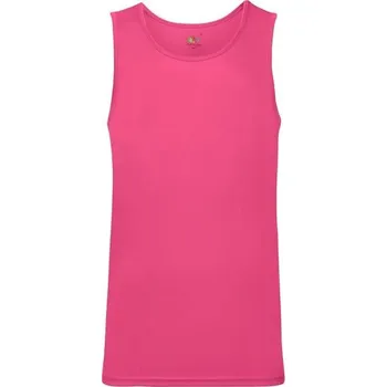 Cizojazyčná kniha Men's Performance Sleeveless T-shirt 614160 100% Polyester 140g Fruit of the Loom fuchsiová 2469942