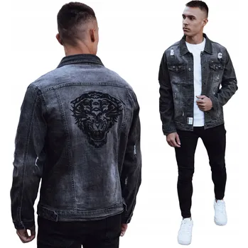 Pánská bunda DStreet pánská džínová bunda bez kapuce TX4854, velikost XL