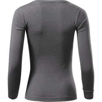Dámské tričko Fit-T LS tričko dámské XL ocelově šedá