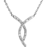 Náhrdelník se Swarovski Elements 32018.1 Krystal