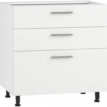 Kuchyňská skříňka Nábytek PEGAS s.r.o. Kuchyňská dolní skříňka VENTO D3S-80/82, bílý mat