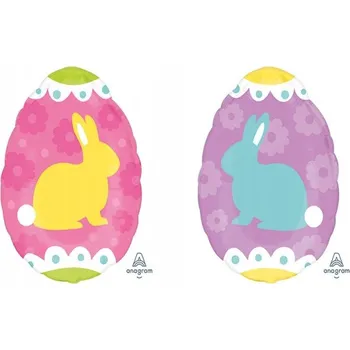 Balónek Fóliový balónek ve tvaru kraslice