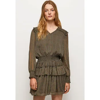 Dámské šaty Pepe Jeans Dámská šaty LARA Barva: žlutá, Velikost: L