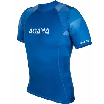 Potápěčské vybavení Pánské lycrové triko Agama BLUE MAN, krátký rukáv - 3XL