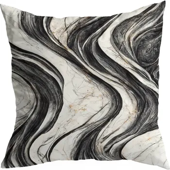 Povlak na dekorativní polštářek POVLEČENÍ NA DEKORAČNÍ POLŠTÁŘEK 45x45 CM - JASNĚ ZELENÁ 134