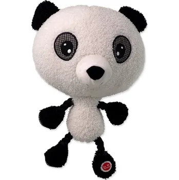 Hračka pro psa Hračka Dog Fantasy Big head panda plyšová pískací 30cm